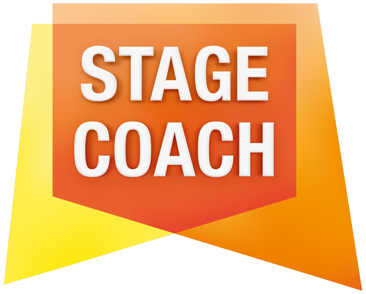 Yellow and orange Stagecoach logo