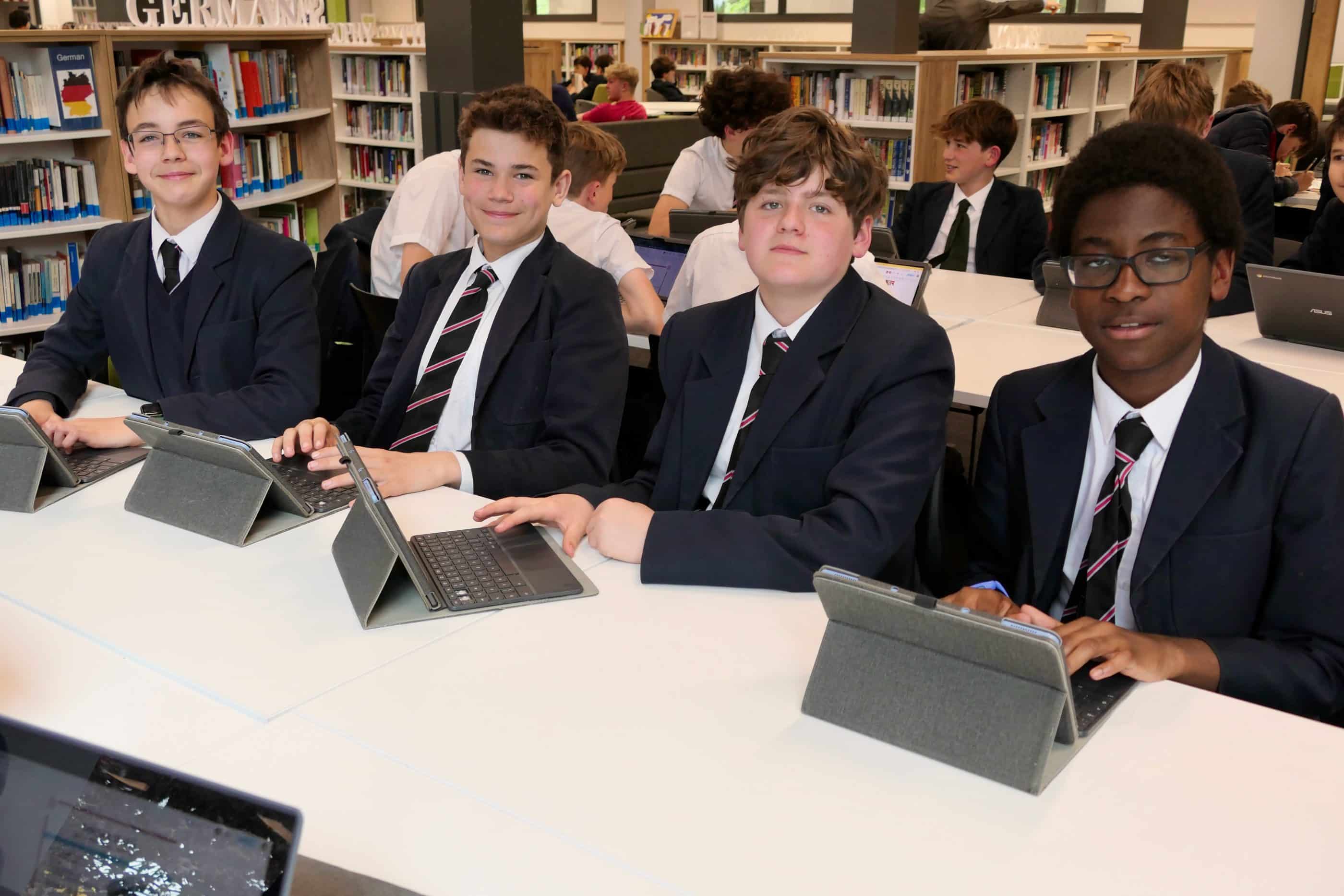 Budding journalists - Abingdon Senior School